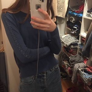 Blue sweater